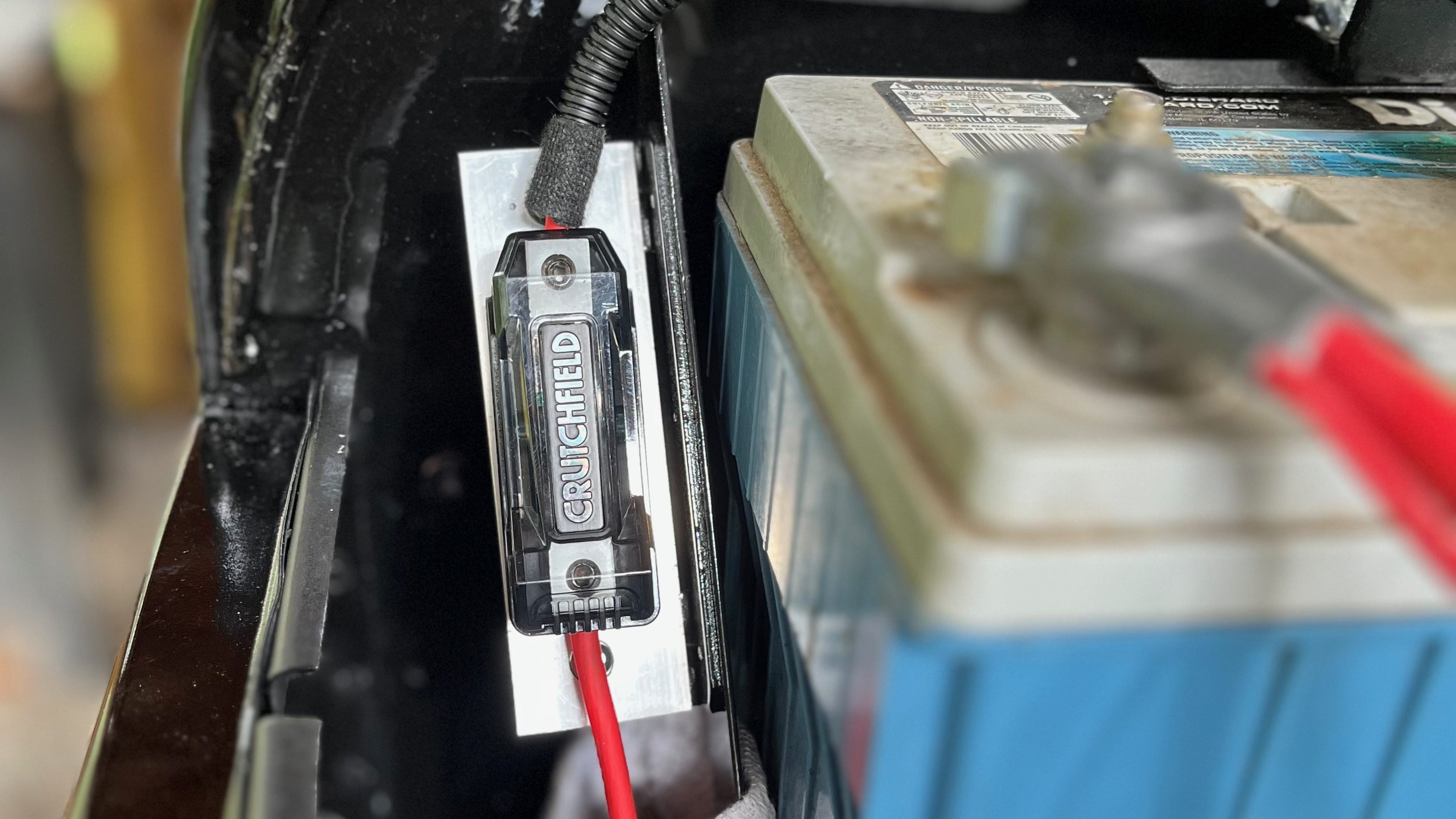 Wiring sound into the 1984 Jeep CJ7