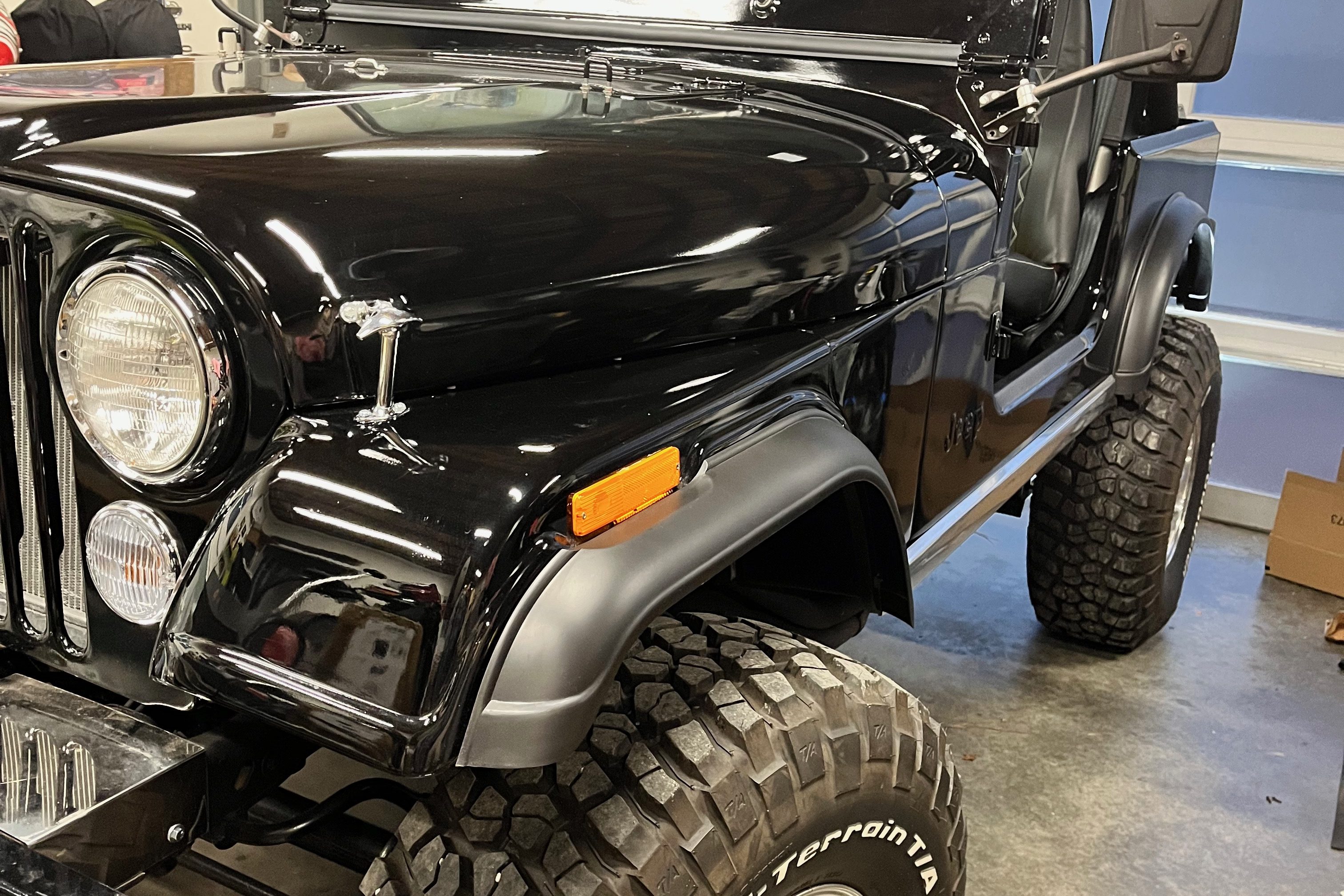 1984 Jeep CJ7 Black Mamba Chicken Creek Customs