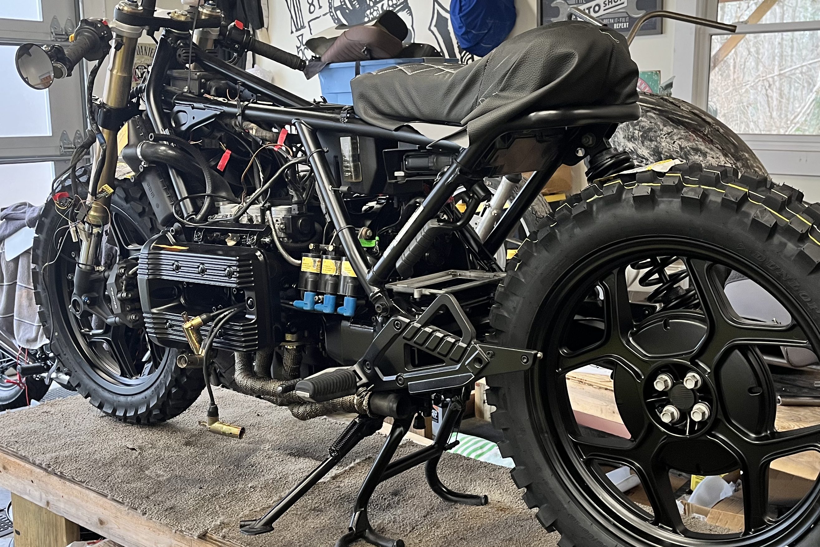 Chicken Creek Customs BMW K75 motorcycle